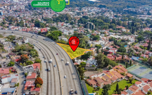 TERRENO EN LOMAS DE CORTES CUERNAVACA MORELOS EN $2,855 POR m²